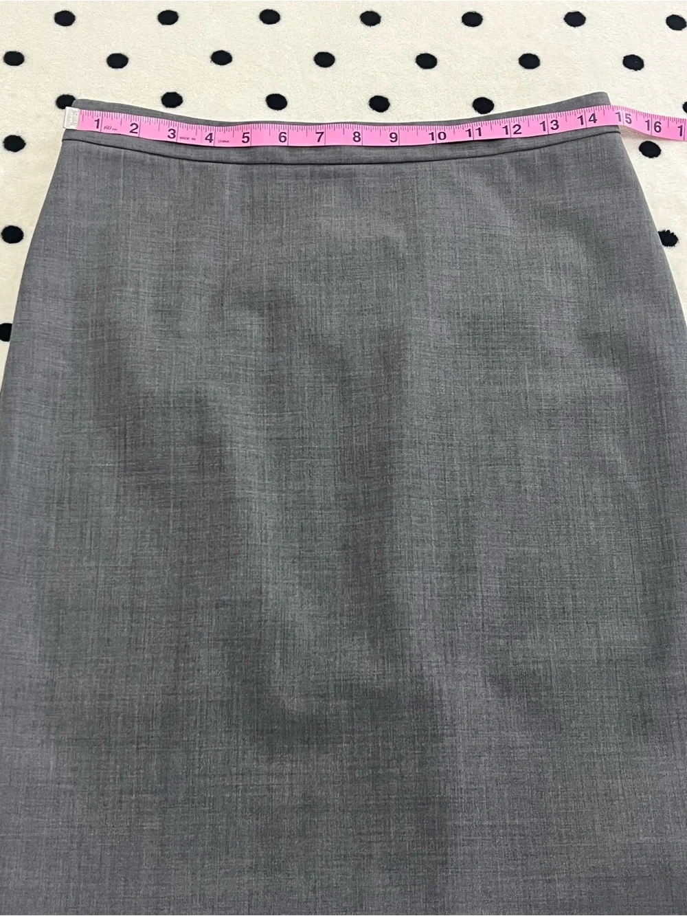 J. Crew No. 2 Pencil Skirt in Italian Stretch Wool Gray Size 2_5